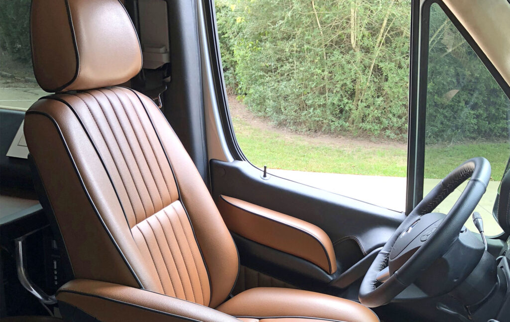 Custom Upholstered Driver's Seat