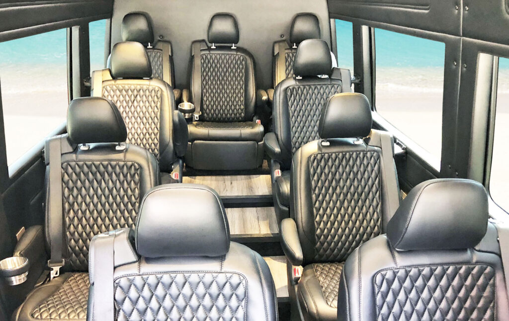 Ten Seat Transporter Interior