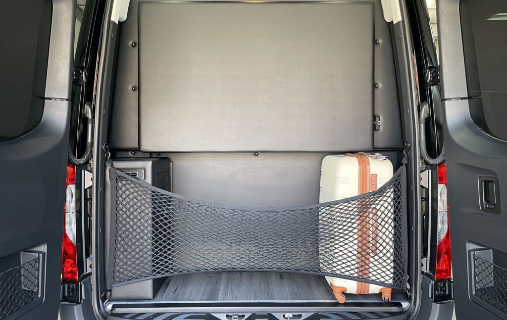 Eleven Passenger Tailgating Van Luggage/Cargo Area