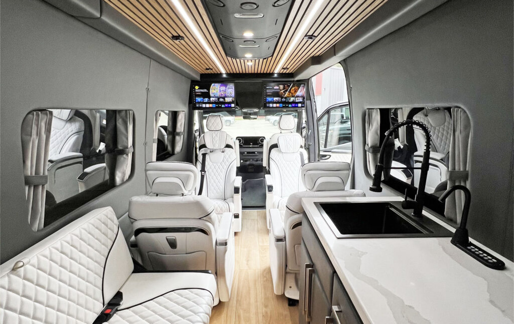 RV Party Van 2 Light Interior