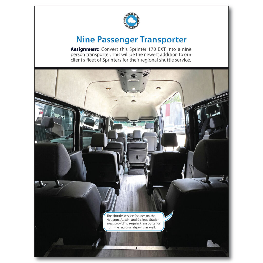 Nine Passenger Transporter Catalog