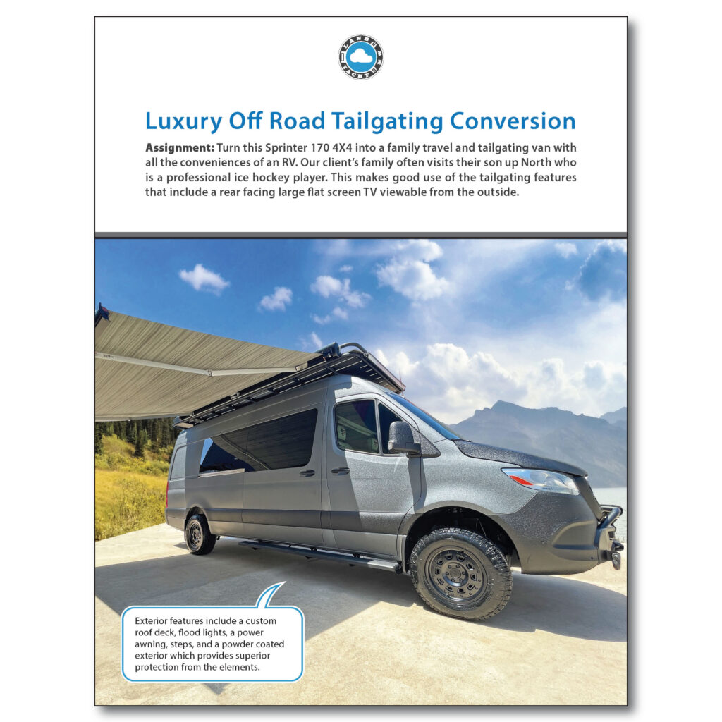 Luxury Off Road Tailgating Conversion Catalog