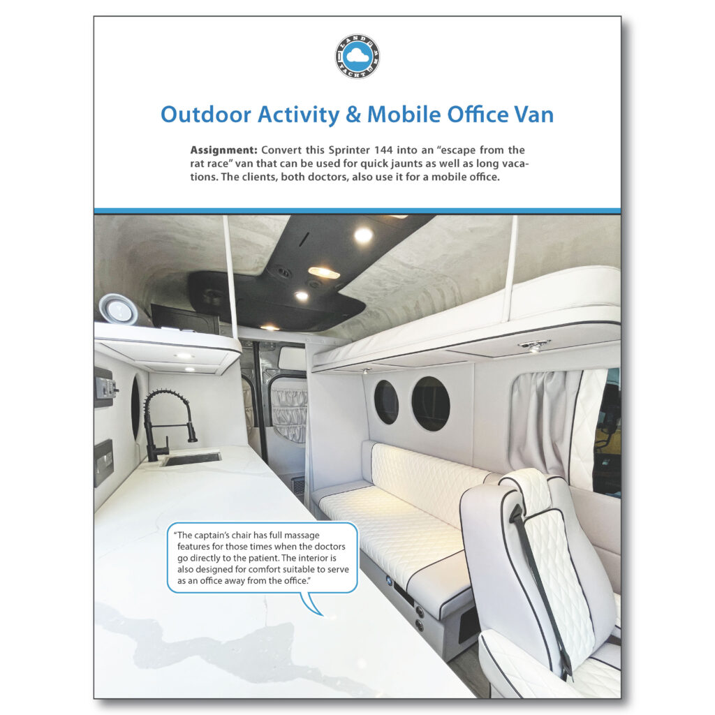 Outdoor Activity and Mobile Office Van Catalog