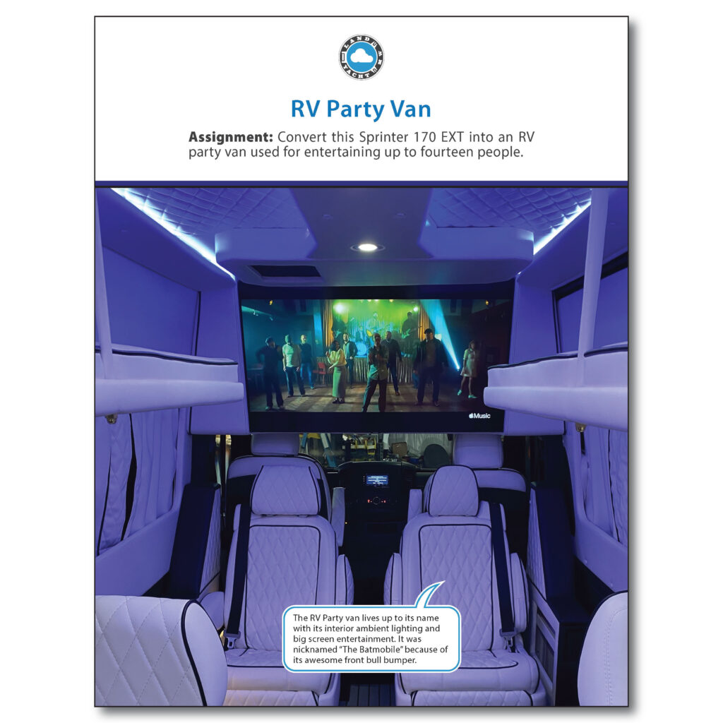 RV Party Van Catalog