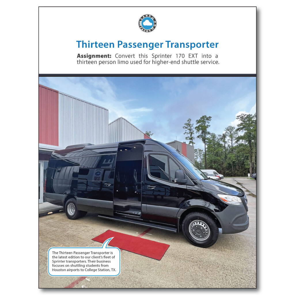 Thirteen Passenger Transporter Catalog